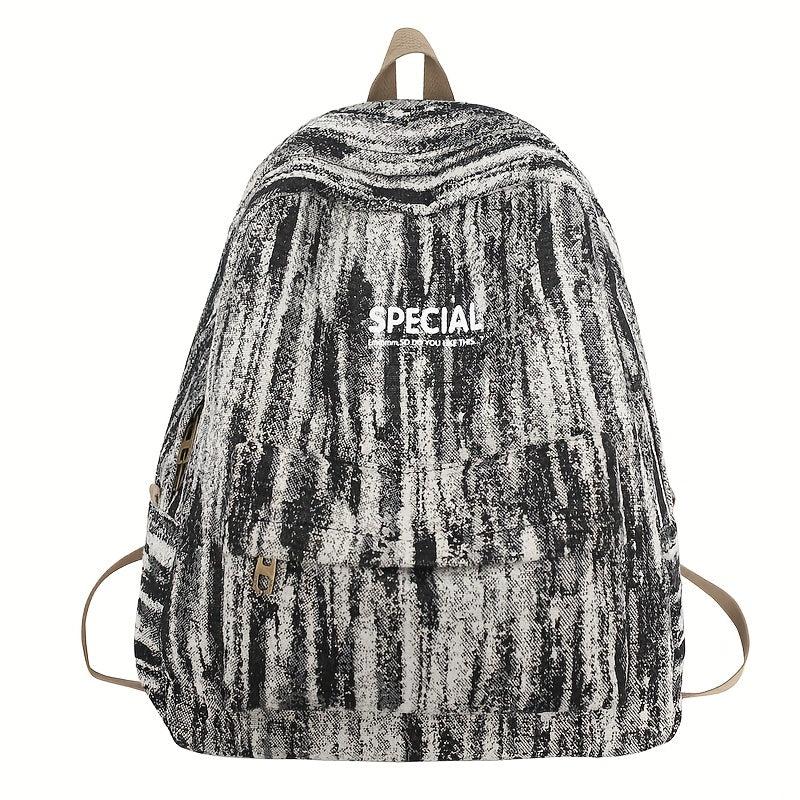Casual Denim Travel Backpack for Students