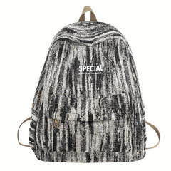 Casual Denim Travel Backpack for Students