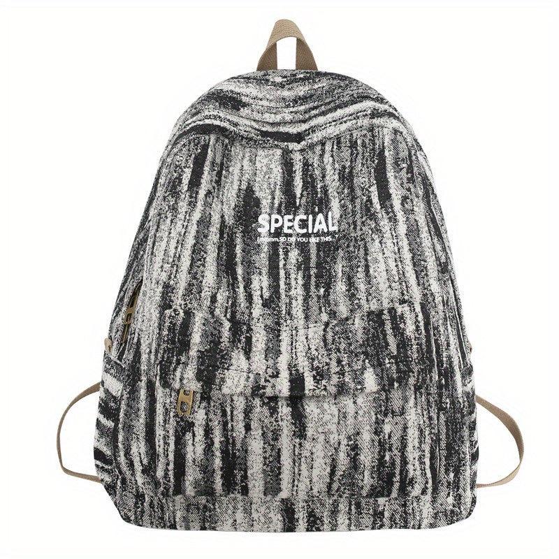 Casual Denim Travel Backpack for Students