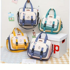 Elementary School Boys Art Bag 3 In 1 Use Waterproof Backpack