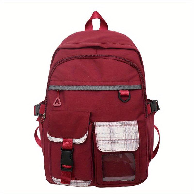 Large Capacity Student Backpack Lightweight Outdoor Bag
