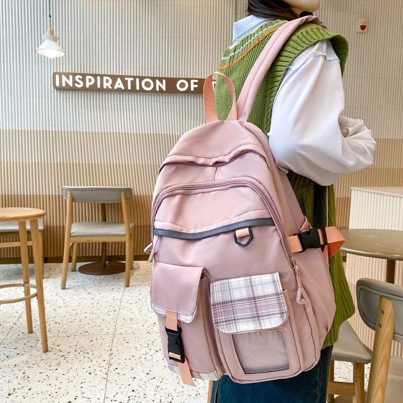 Large Capacity Student Backpack Lightweight Outdoor Bag