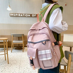 Large Capacity Student Backpack Lightweight Outdoor Bag