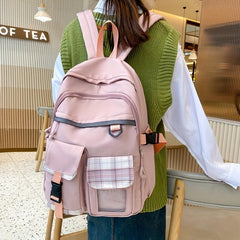Large Capacity Student Backpack Lightweight Outdoor Bag