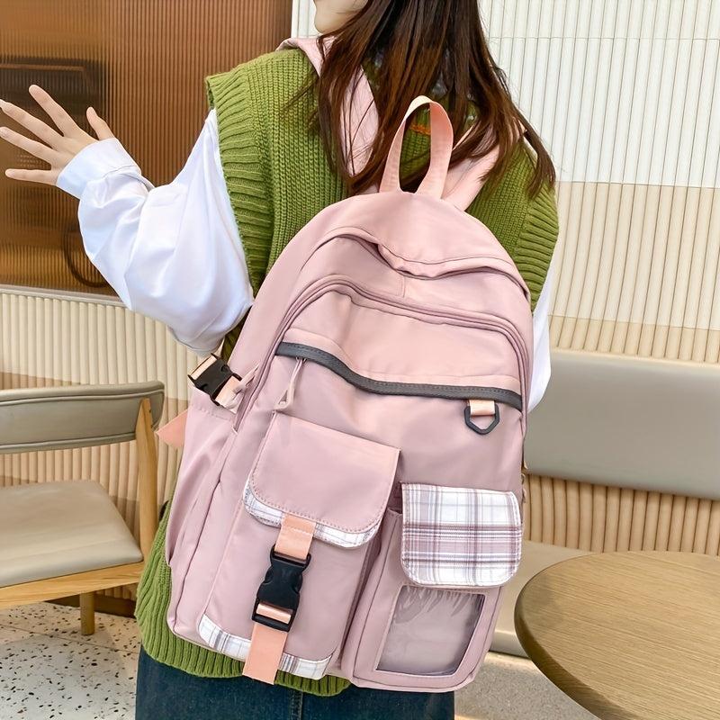 Large Capacity Student Backpack Lightweight Outdoor Bag