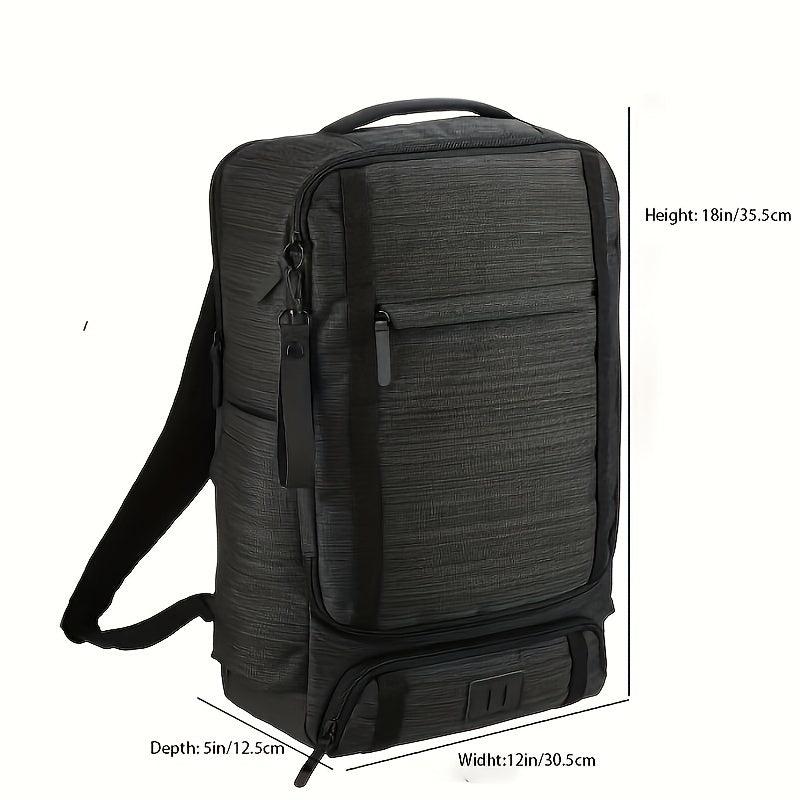 2-in-1 Travel Laptop Backpack & Wash Bag Set for Business