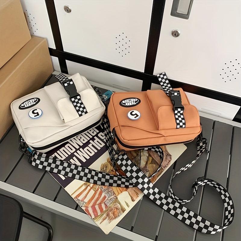 Square Crossbody Bag Couple Shoulder Bag