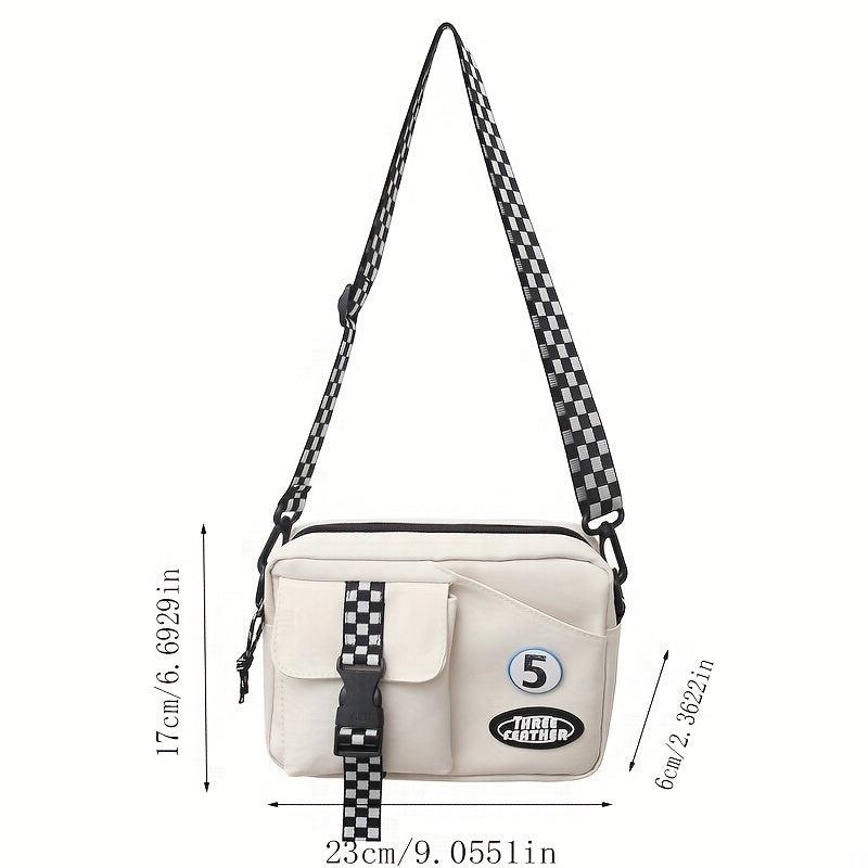 Square Crossbody Bag Couple Shoulder Bag