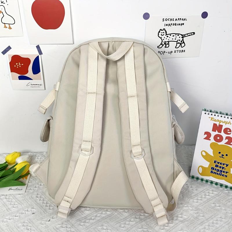 Schoolbag Women Junior High School Student Backpack Large Capacity Travel Bag