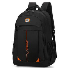 Solid Backpack Large Capacity Travel Bag