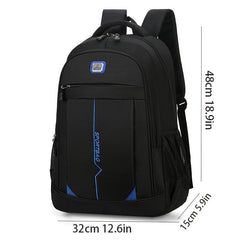 Solid Backpack Large Capacity Travel Bag