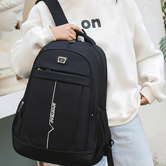 Solid Backpack Large Capacity Travel Bag