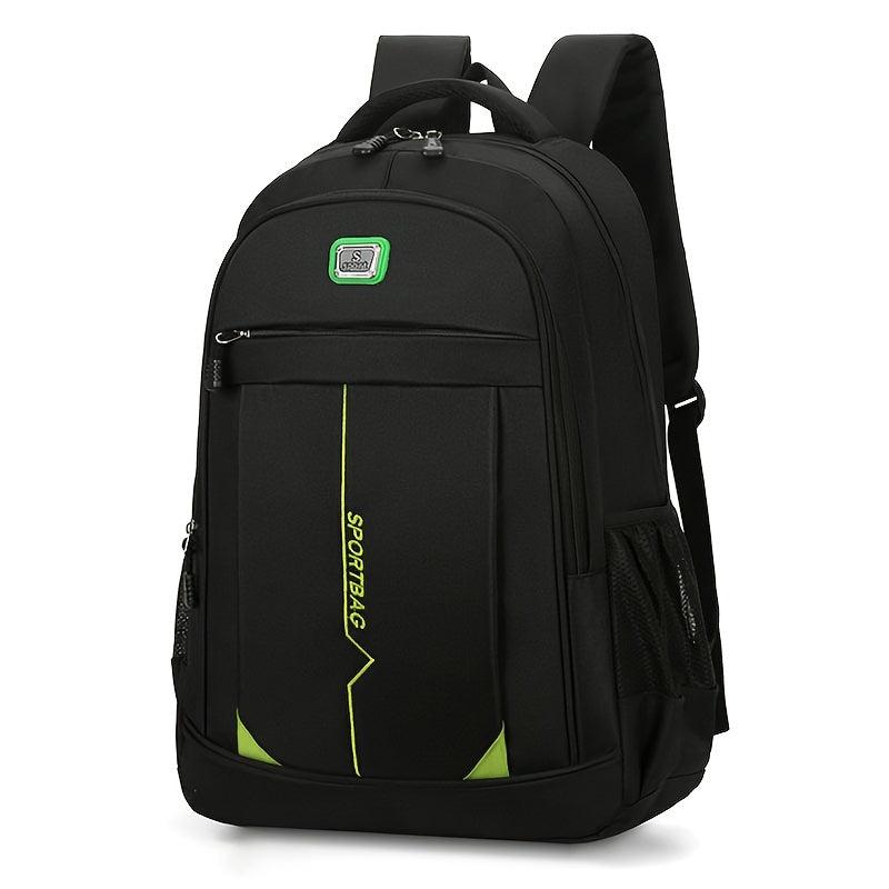 Solid Backpack Large Capacity Travel Bag