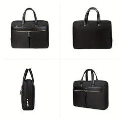Waterproof Business Briefcase Laptop Bag Document Organizer Shoulder Bag