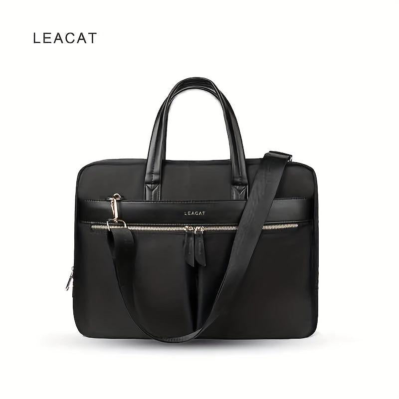 Waterproof Business Briefcase Laptop Bag Document Organizer Shoulder Bag