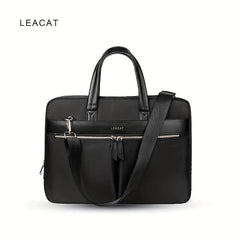 Waterproof Business Briefcase Laptop Bag Document Organizer Shoulder Bag