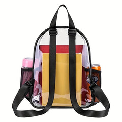 Transparent PVC Beam Backpack Gym Storage Bag