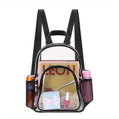 Transparent PVC Beam Backpack Gym Storage Bag