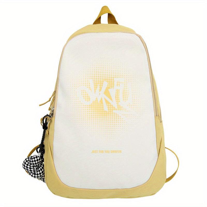 Casual Summer Backpack for Female Students, Large Capacity