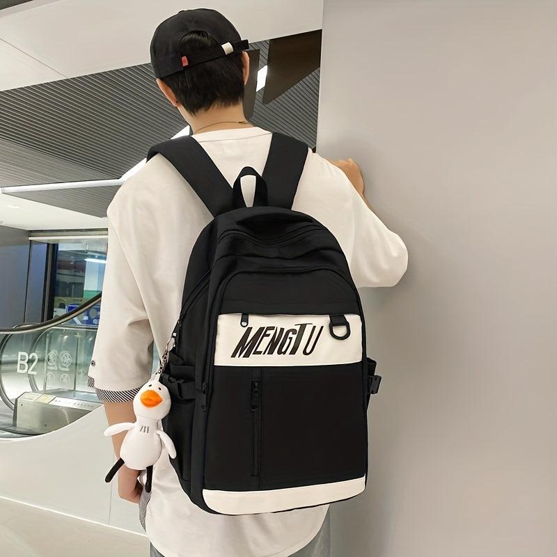 Schoolbag Girls Junior High School College Students Backpack Large Capacity