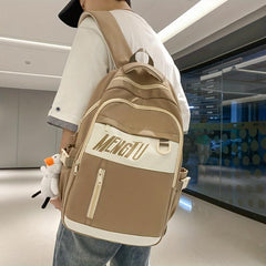 Schoolbag Girls Junior High School College Students Backpack Large Capacity