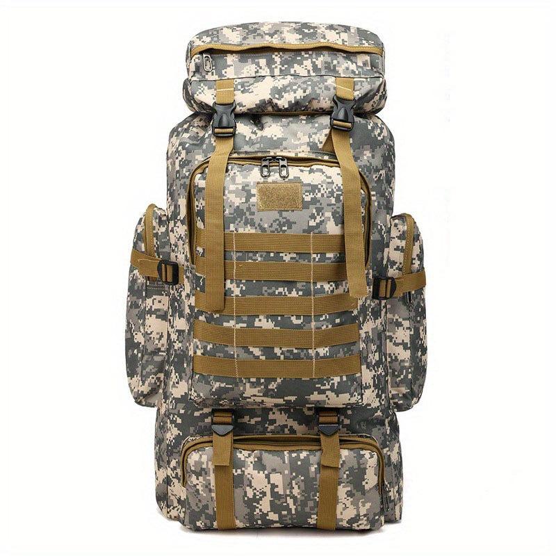 80L Tactical Backpack Waterproof Sports Camping Hiking Bag