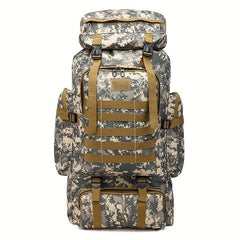80L Tactical Backpack Waterproof Sports Camping Hiking Bag