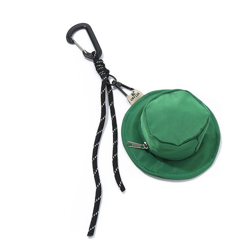 Portable Hat Shape Coin Purse Mini Small Storage Bag