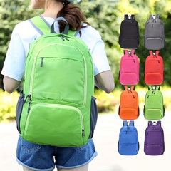 Foldable Large Capacity Storage Backpack Lightweight Outdoor Camping Backpack