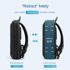 Taigenu Hard Surface Business Notebook Backpack Waterproof