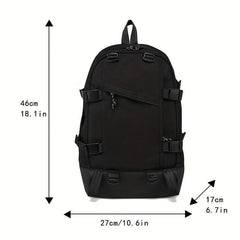 Durable Student Schoolbag - Versatile Junior High Backpack