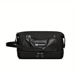 Portable Travel Storage Bag Dry Wet Separation Wash Toiletry Cosmetics Bag