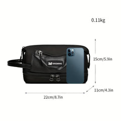Portable Travel Storage Bag Dry Wet Separation Wash Toiletry Cosmetics Bag