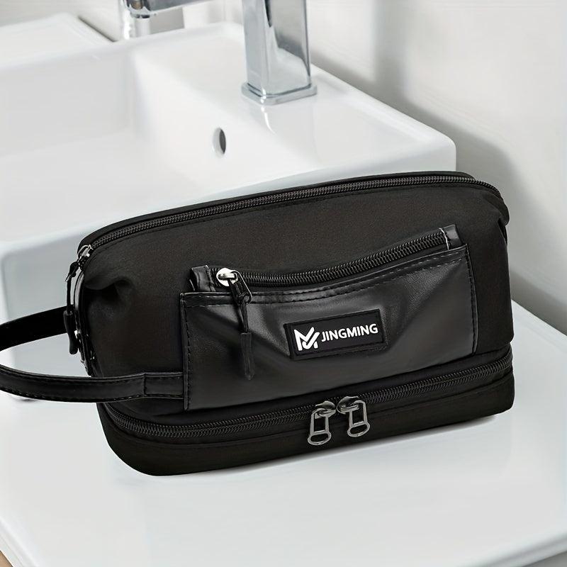 Portable Travel Storage Bag Dry Wet Separation Wash Toiletry Cosmetics Bag
