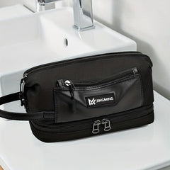 Portable Travel Storage Bag Dry Wet Separation Wash Toiletry Cosmetics Bag