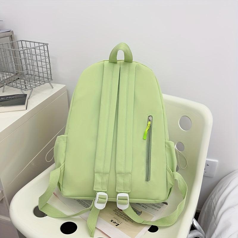 Large Capacity Star Pattern Backpack with Puppy Pendant