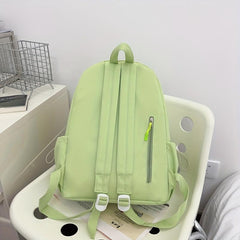 Large Capacity Star Pattern Backpack with Puppy Pendant