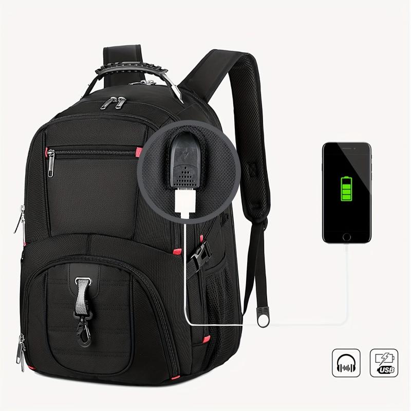 Waterproof Laptop Backpack with USB Charging Port 43