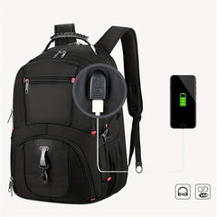 Waterproof Laptop Backpack with USB Charging Port 43