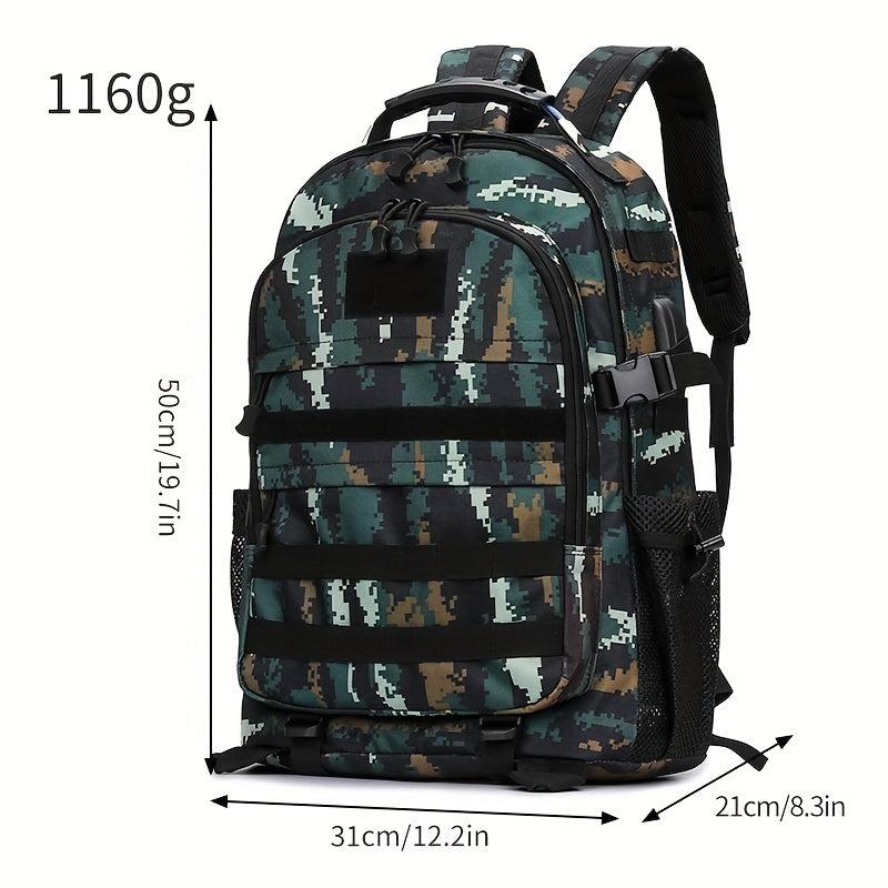 Men's Tactical Camo Backpack Outdoor Travel Backpack