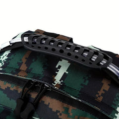 Camouflage Waterproof Nylon Backpack for Sports and Tactics