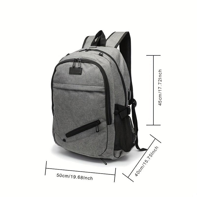 Casual Large Capacity Backpack Schoolbag Business Travel Bag