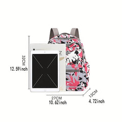 Fashionable Print Schoolbag Ultralight Backpack