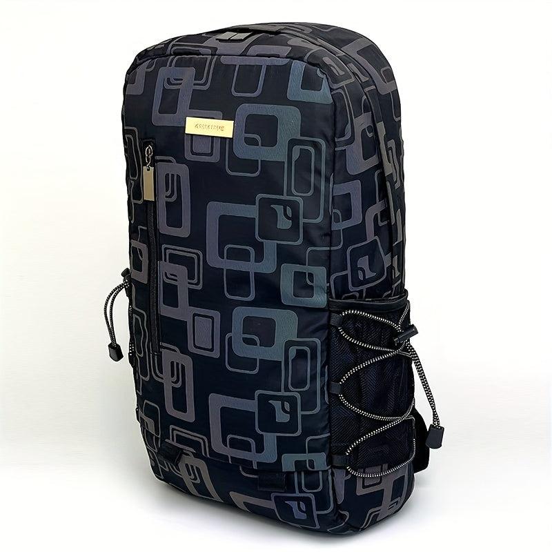 Casual Reflective Backpack 35 56 cm School Bag with Laptop Pocket