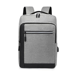 Men's Business Backpack Computer Bag USB Charging Port Multifunctional
