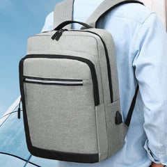 Men's Business Backpack Computer Bag USB Charging Port Multifunctional