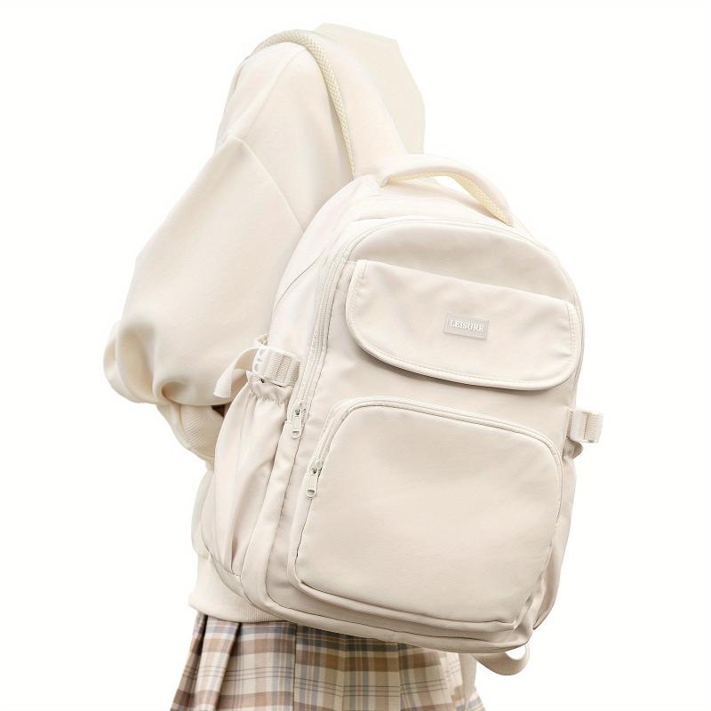 Retro Canvas Backpack for Students Large Capacity Travel Bag