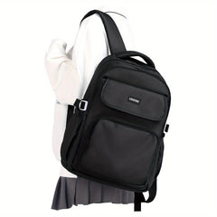 Retro Canvas Backpack for Students Large Capacity Travel Bag
