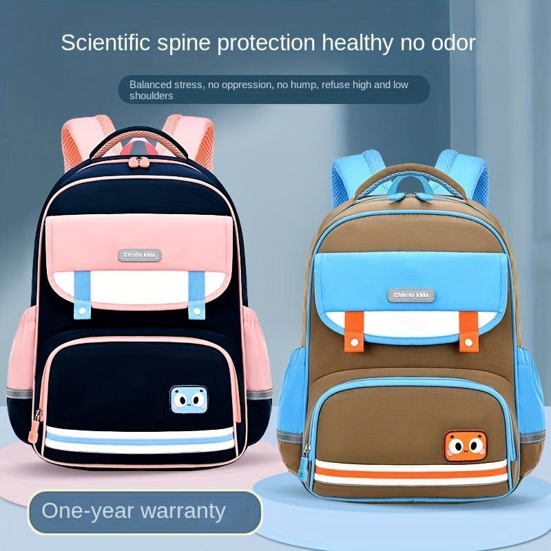 Kids Schoolbag Spine Protection Large Backpack
