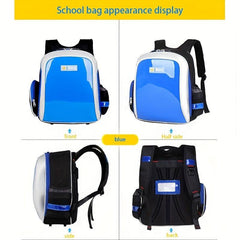 Boys Waterproof Backpack Large Capacity for Primary School Students